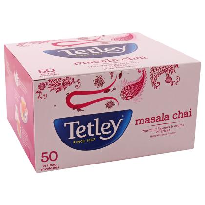 Tetley Masala Leaf Tea Bags 50 pcs - Image 7