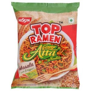 Top Ramen Masala Instant Atta Noodles With 5 Veggies 70 g