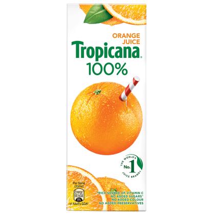 Tropicana 100% Orange Juice 200 ml