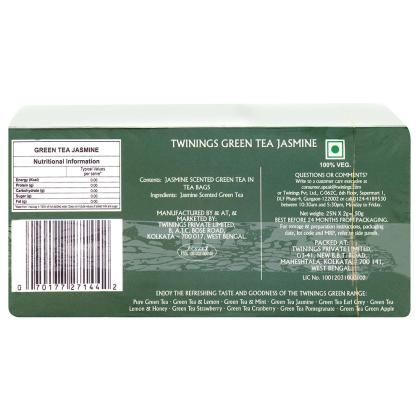 Twining's Jasmine Green Tea Bags 25 pcs - Image 2