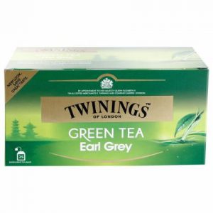 Twinings Earl Grey Green Tea Bags 25 pcs