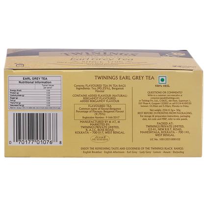 Twinings Earl Grey Tea Bags 25 pcs - Image 3