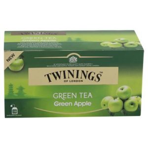 Twinings Green Apple Green Tea Bags 25 pcs
