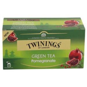 Twinings Pomegranate Green Tea Bags 25 pcs
