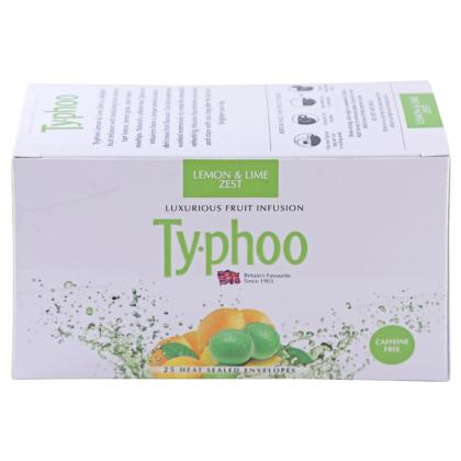 Typhoo Lemon and Lime Zest Tea Bags 25 pcs - Image 2