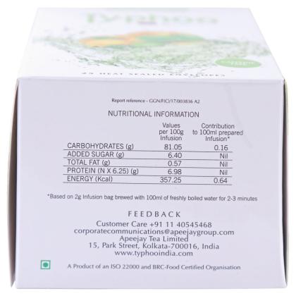 Typhoo Lemon and Lime Zest Tea Bags 25 pcs - Image 3