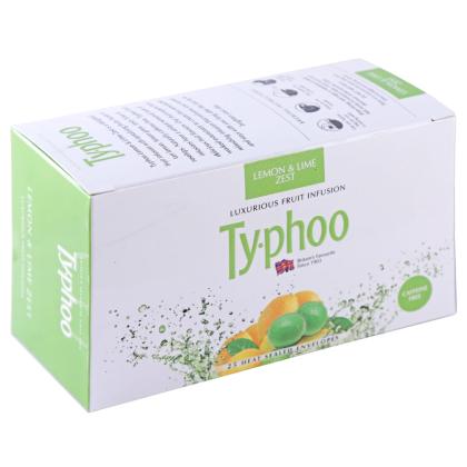 Typhoo Lemon and Lime Zest Tea Bags 25 pcs - Image 5