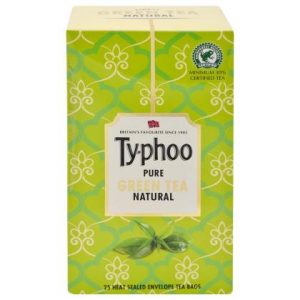 Typhoo Pure Natural Green Tea Bags 25 pcs