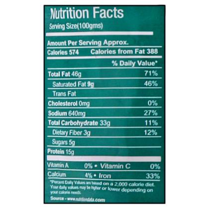 Wonderland Foods Premium Roasted & Salted Cashews 100 g - Image 3