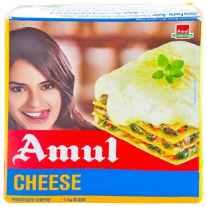 Amul Cheese Block 1 kg (Carton)