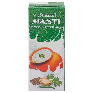 Amul Masti Spiced Buttermilk 200 ml (Tetra Pak)