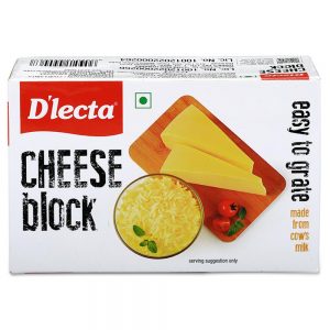 D'lecta Cheese Block 200 g (Carton)