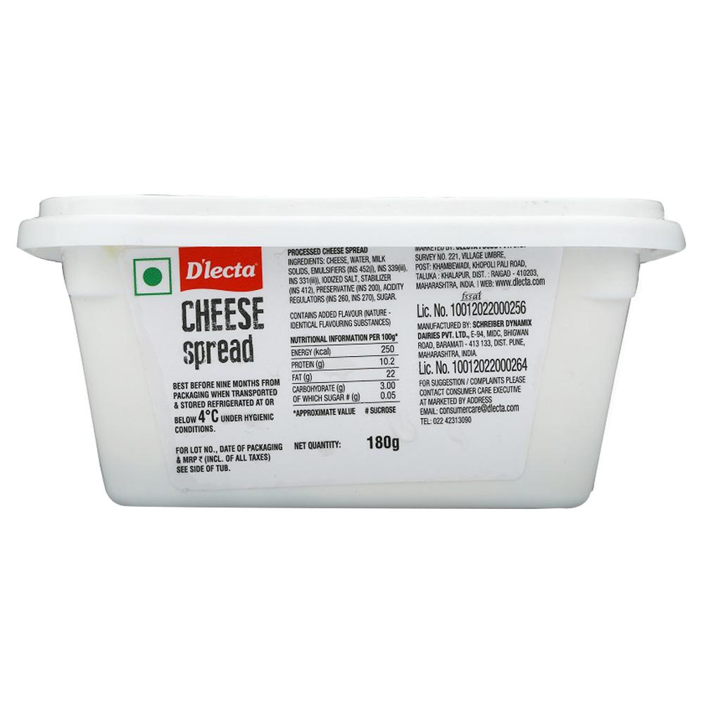 D'lecta Cheese Spread 180 g (Container) - Image 2