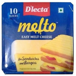 D'lecta Melto Cheese Slices 140 g (Pouch)