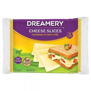 Dreamery Cheese Slices 200 g (Pack)