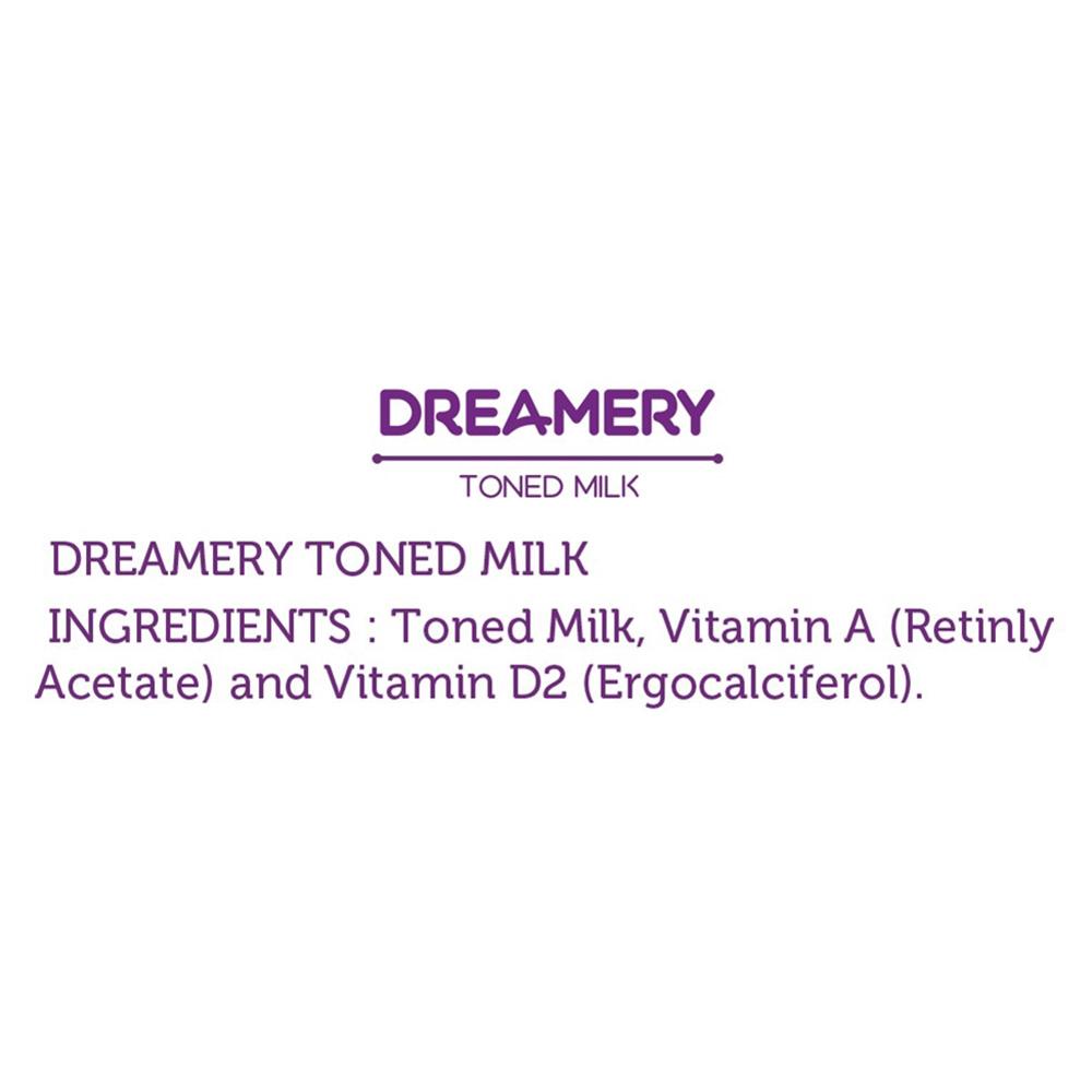 Dreamery Toned Milk 1 L (Tetra Pak) - Image 4