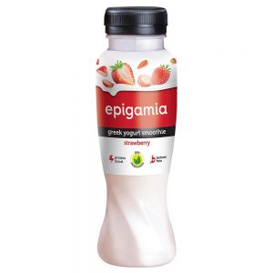 Epigamia Strawberry Greek Yogurt Smoothie 200 ml (Bottle)