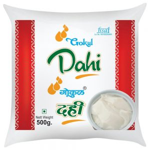 Gokul Curd 500 g (Pouch)