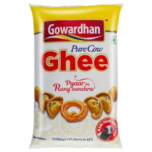 Gowardhan Pure Cow Ghee 1 L (Pouch)