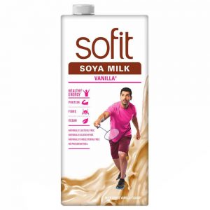 Sofit Vanilla Flavoured Soya Milk 1 L (Tetra Pak)