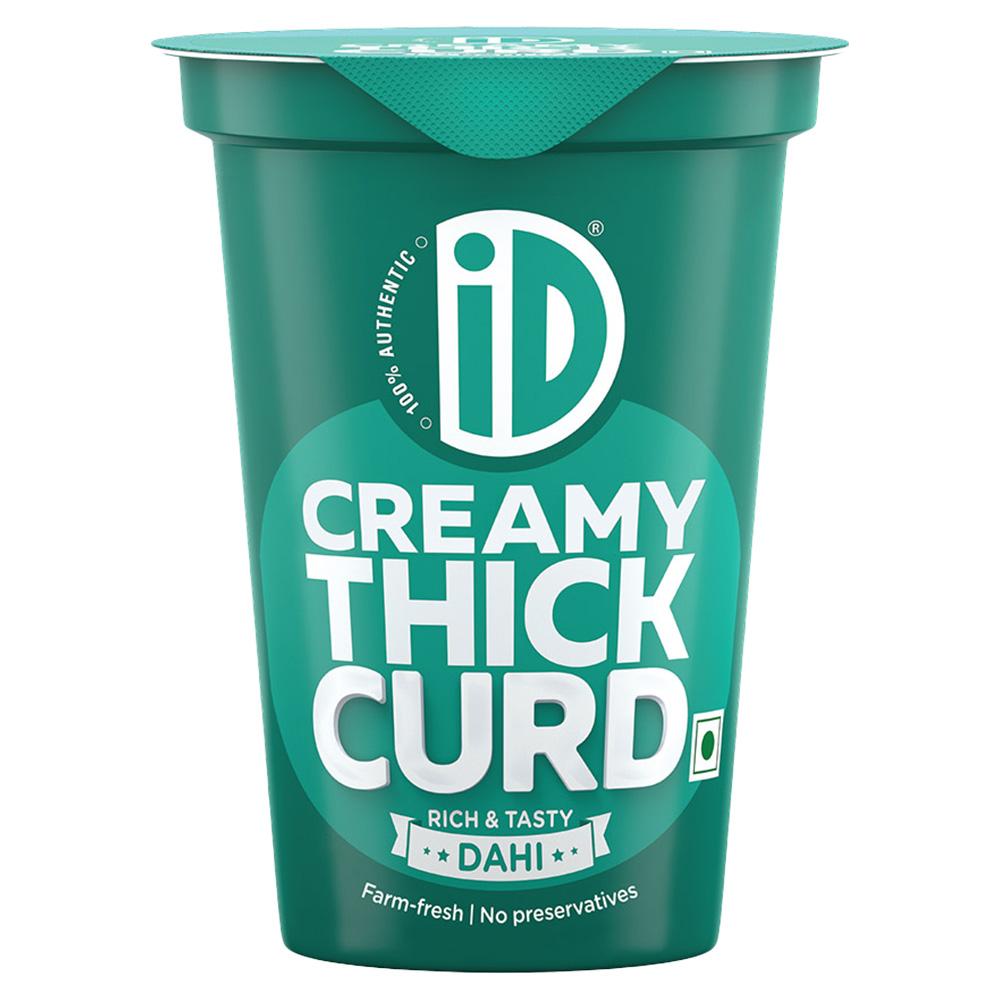 iD Natural Thick Curd 400 g