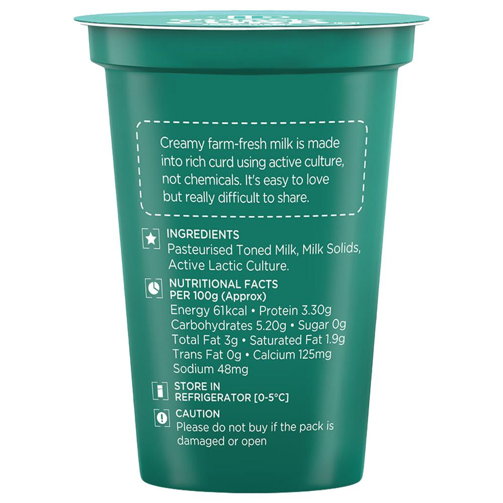 iD Natural Thick Curd 400 g - Image 2