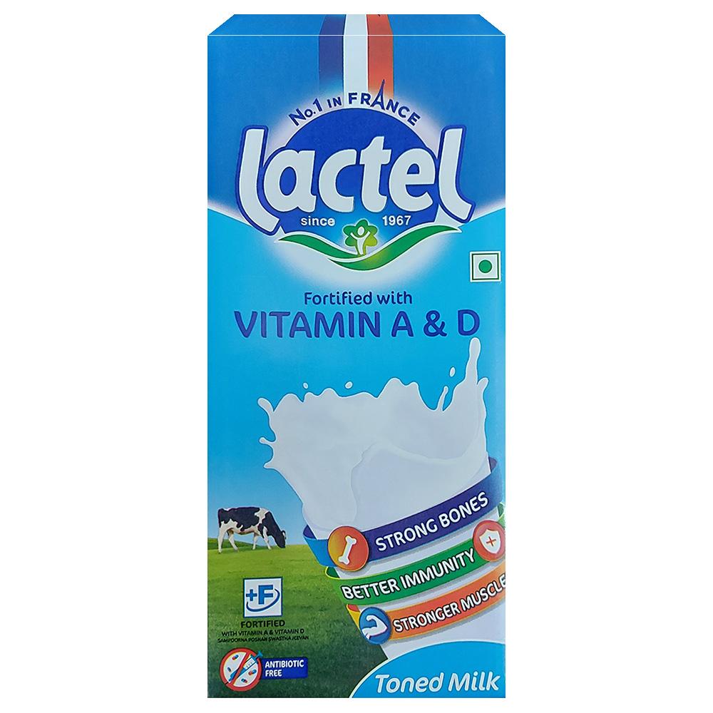 Lactel Toned Long Life Milk 1 L (Tetra Pak)