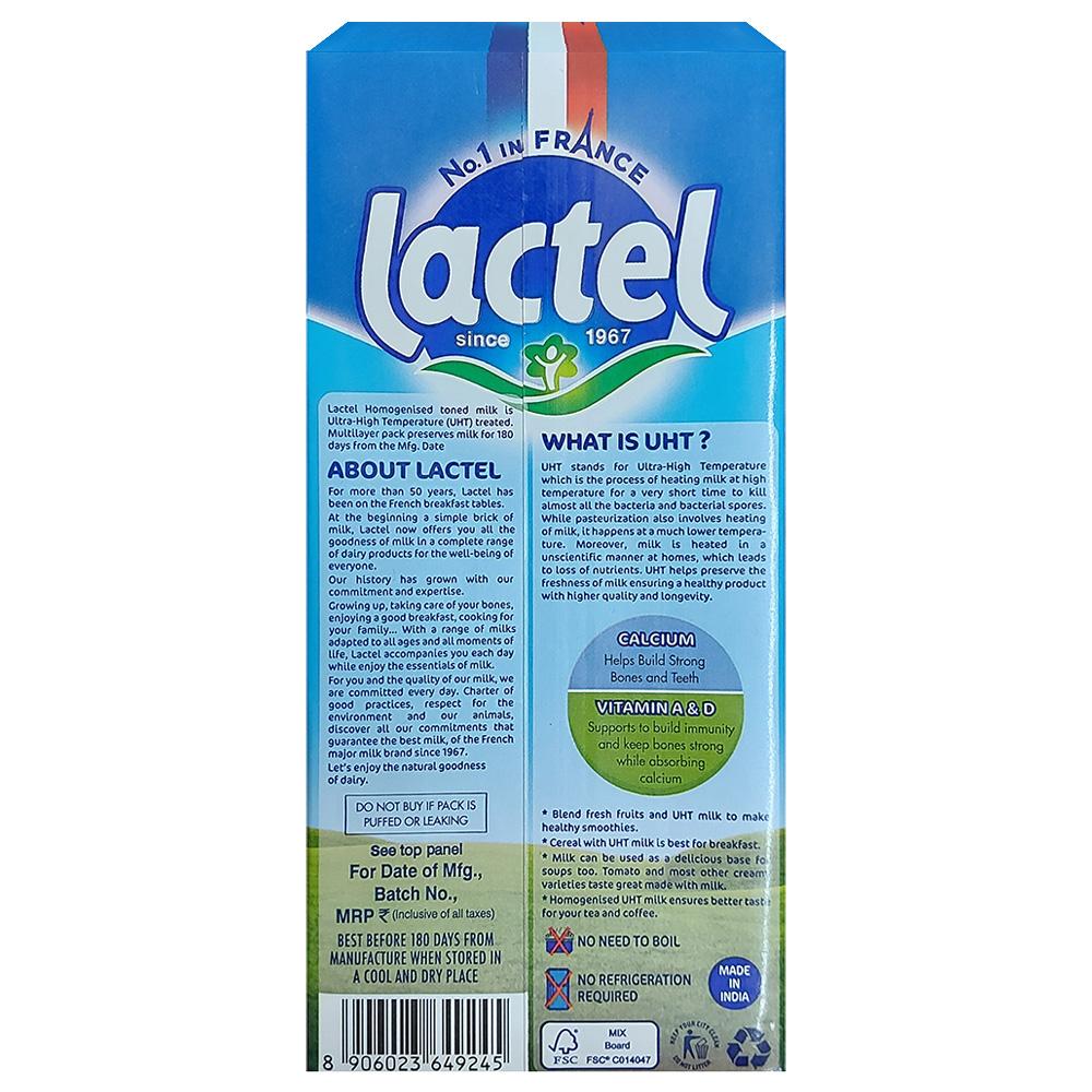 Lactel Toned Long Life Milk 1 L (Tetra Pak) - Image 2