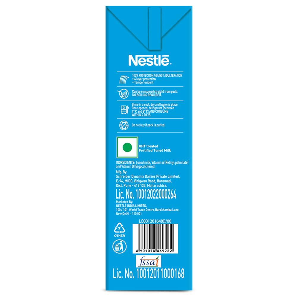 Nestle a+ Nourish Toned Long Life Milk 1 L (Tetra Pak) - Image 3