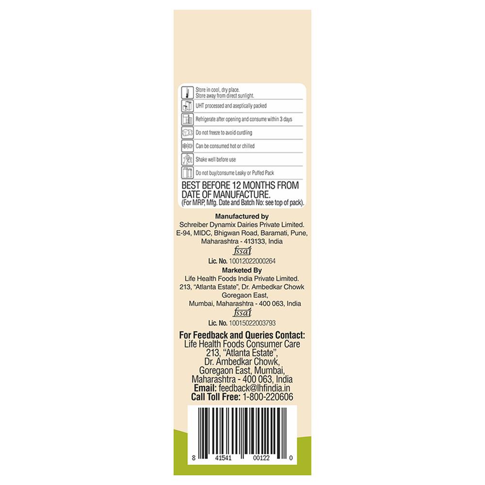 So Good Natural Unsweetened Almond Fresh Milk 1 L (Tetra Pak) - Image 4