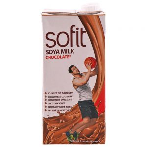 Sofit Chocolate Flavoured Soya Milk 1 L (Tetra Pak)