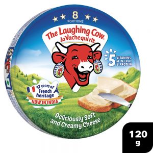 The Laughing Cow Cheese Block 120 g (Carton)