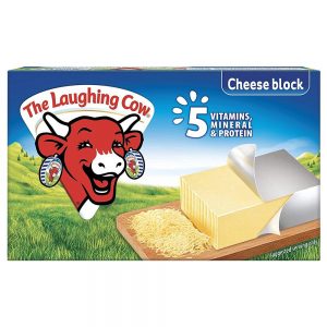 The Laughing Cow Cheese Block 200 g (Carton)