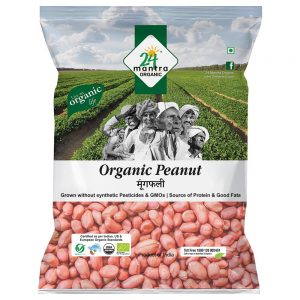 24 Mantra Organic Raw Peanuts 500 g