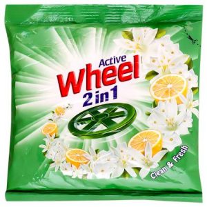 Active Wheel Lemon & Jasmine Detergent Powder 140 g