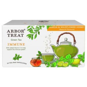 Arbor Treat Lemon & Wild Flower Honey Green Tea 25 Pcs