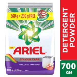 Ariel Colour Care Detergent Powder 500 g (Get Extra 200 g Free)
