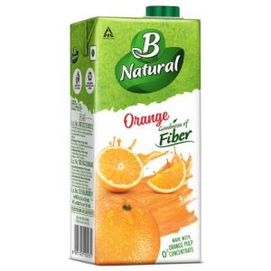 B Natural Orange Juice 1 L