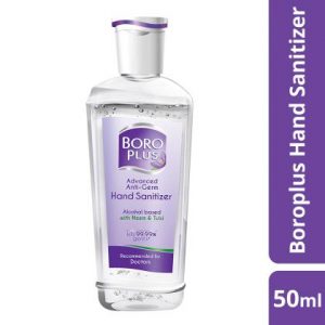 Boroplus Advanced Anti-Germ Hand Sanitizer with Neem & Tulsi 50 ml