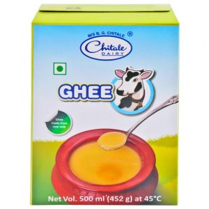 Chitale Pure Cow Ghee 500 ml (Carton)