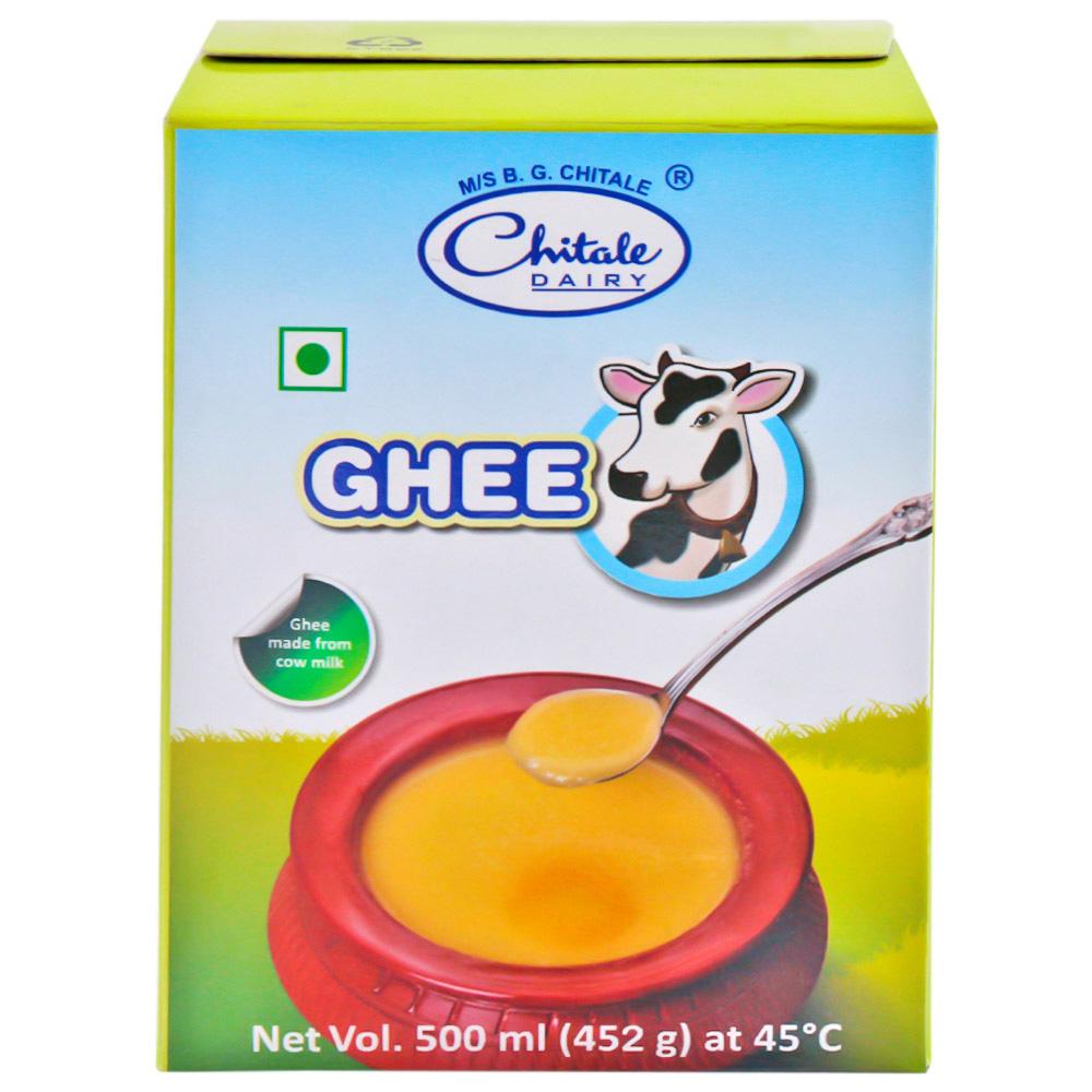 Chitale Pure Cow Ghee 500 ml (Carton)