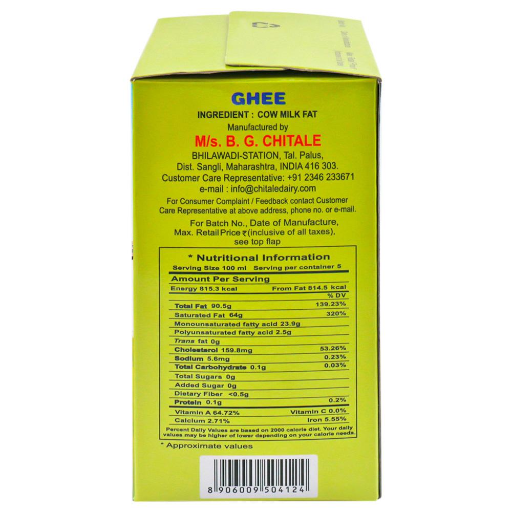 Chitale Pure Cow Ghee 500 ml (Carton) - Image 4