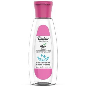 Dabur Alcohol-Based Pro Hand Sanitizer 60 ml