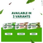 Dabur Herbal Tulsi Toothpaste 200 g - Image 3