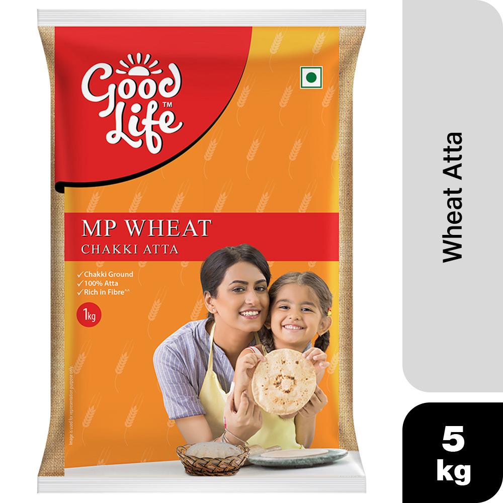 Good Life MP Wheat Chakki Atta 5 kg