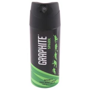 Graphite Spark Sporty Deo Body Spray for Men 150 ml