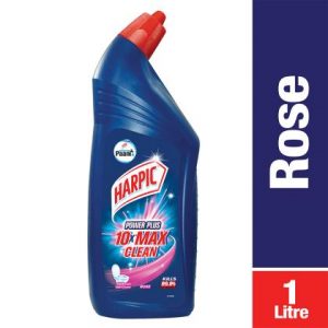 Harpic Power Plus Rose Disinfectant Toilet Cleaner 1 L