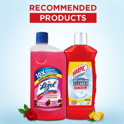 Harpic Power Plus Rose Disinfectant Toilet Cleaner 1 L - Image 6