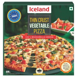 Iceland Veg American Thin Pizza 329 g
