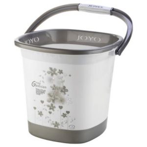 Joyo Better Home Grey Square Bucket 18 L
